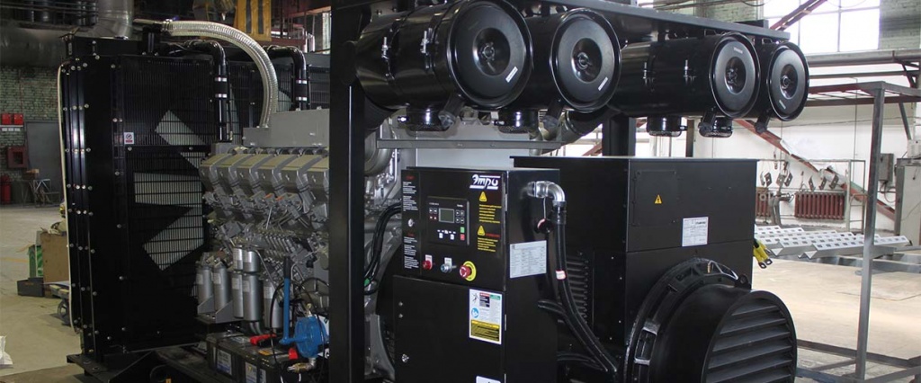 фото Дизель-генератор 800 кВт с двигателем Mitsubishi АД 800 0,4 кВ