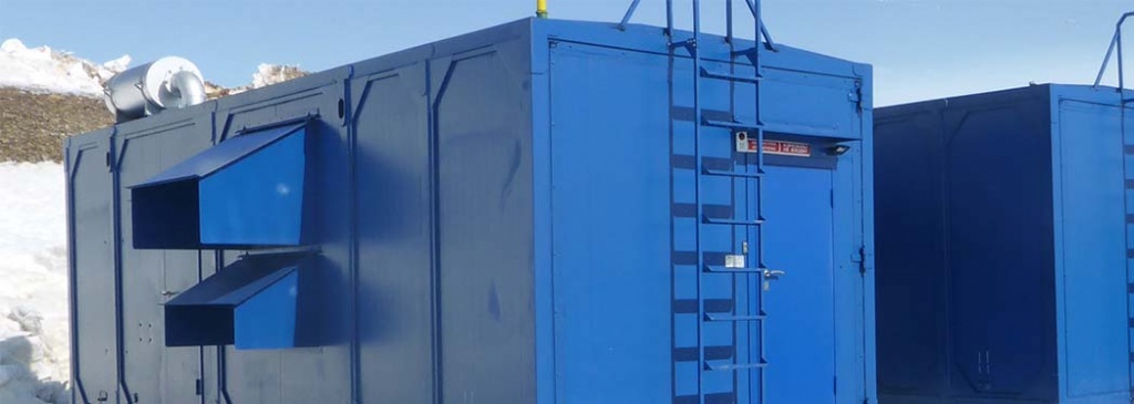 фото Дизель-генератор ЭТРО 1320 кВт 400В в контейнере АД 1320-Т400-3РБК-т