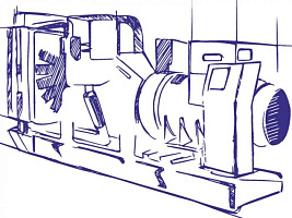 ДЭС (ДГУ) ЭТРО АД 160-Т400  изготовлены с двигателем Doosan P086TI от российского производителя завода «Электроагрегат» Дизельная электростанция ЭТРО в Иркутске АД160-Т400 изготовлена на базе двигателя Doosan P086TI для постоянного и резервного электроснабжения